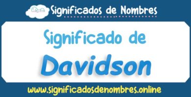 Significado de Davidson
