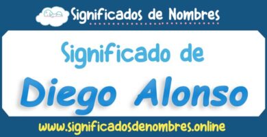 Significado de Diego Alonso