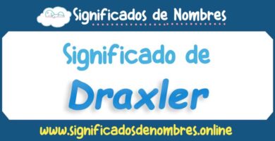 Significado de Draxler