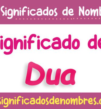 Significado de Dua