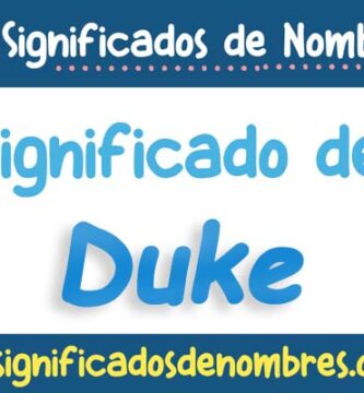 Significado de Duke