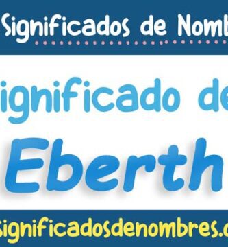 Significado de Eberth