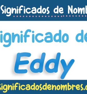 Significado de Eddy