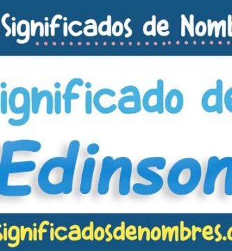 Significado de Edinson