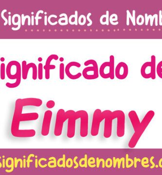 Significado de Eimmy