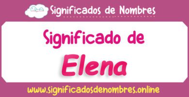 Significado de Elena