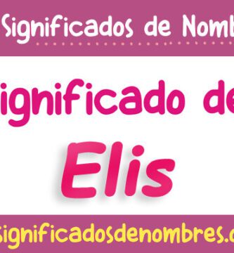 Significado de Elis