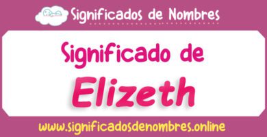 Significado de Elizeth