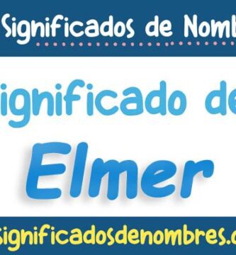 Significado de Elmer