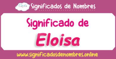 Significado de Eloisa