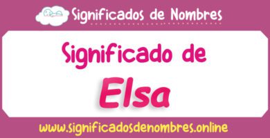 Significado de Elsa