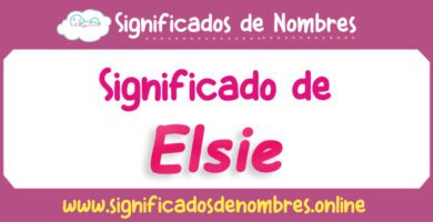 Significado de Elsie