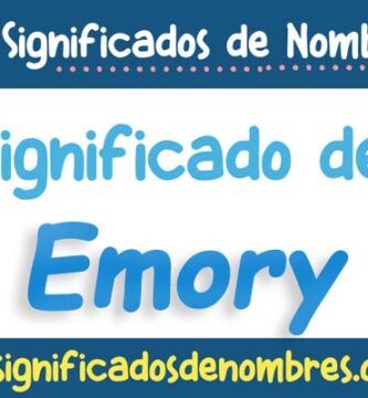Significado de Emory