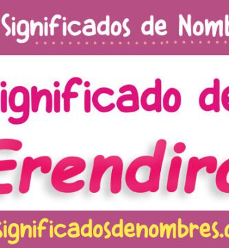 Significado de Erendira