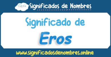Significado de Eros