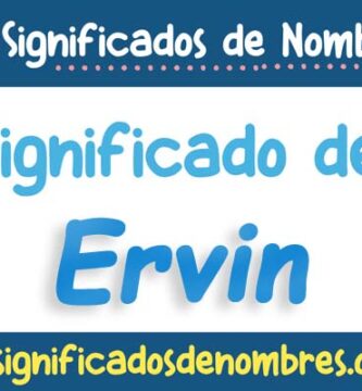 Significado de Ervin