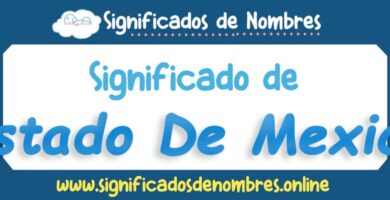 Significado de Estado De Mexico