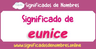 Significado de Eunice