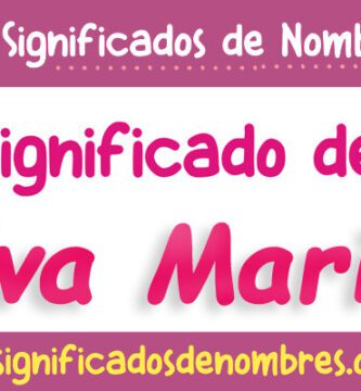 Significado de Eva Maria