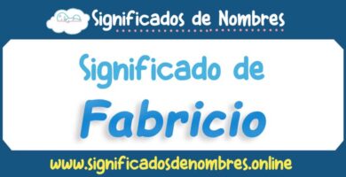 Significado de Fabricio