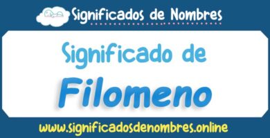 Significado de Filomeno