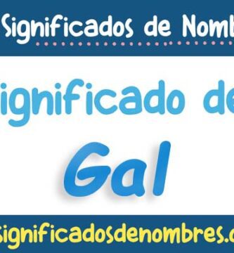 Significado de Gal