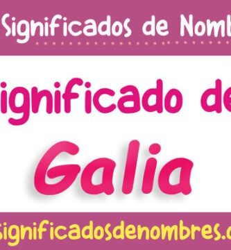 Significado de Galia