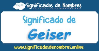 Significado de Geiser