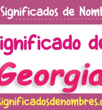 Significado de Georgia