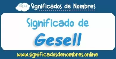 Significado de Gesell
