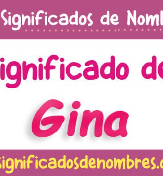 Significado de Gina