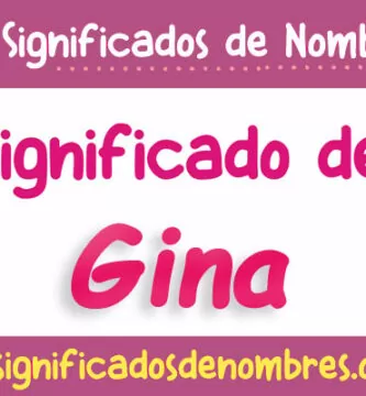 Significado de Gina