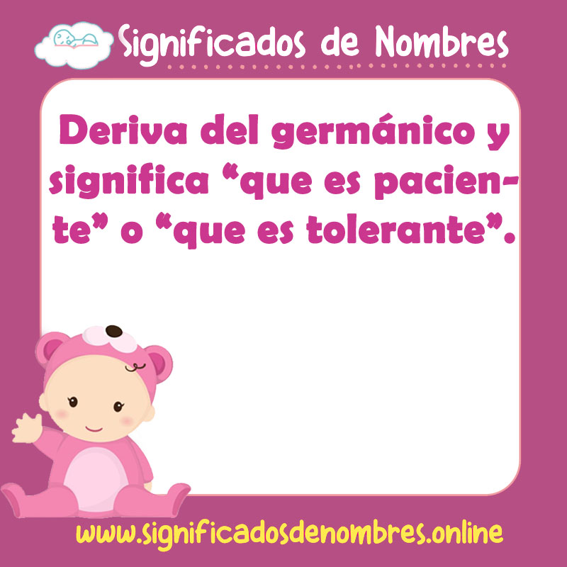 Significado y origen del nombre Griselda