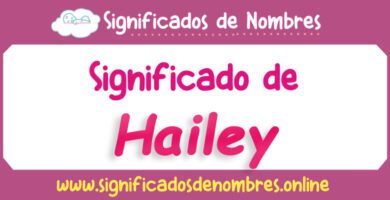 Significado de Hailey