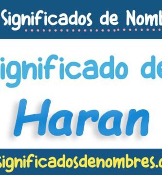 Significado de Haran