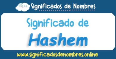Significado de Hashem