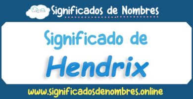 Significado de Hendrix