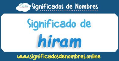 Significado de Hiram