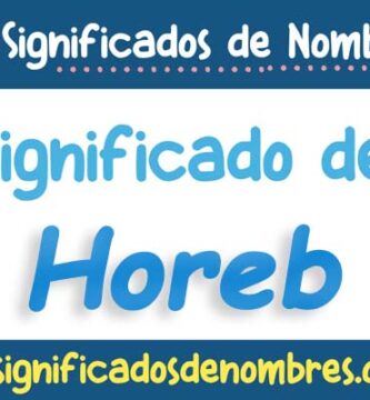 Significado de Horeb