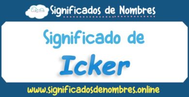 Significado de Icker