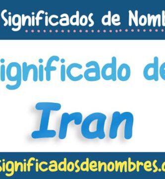 Significado de Iran