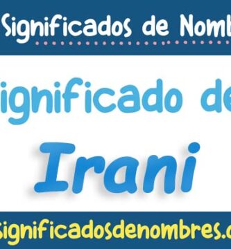 Significado de Irani