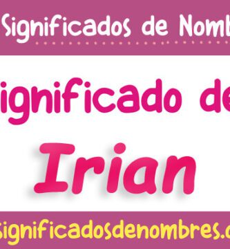 Significado de Irian