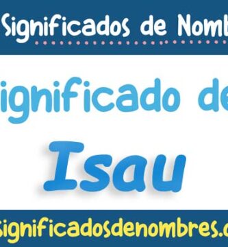 Significado de Isau
