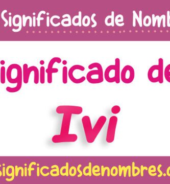 Significado de Ivi
