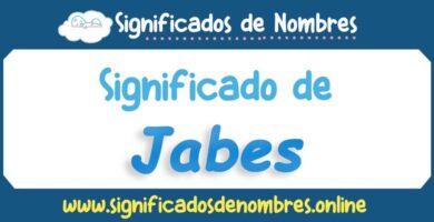 Significado de Jabes
