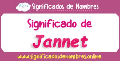 Significado de Jannet