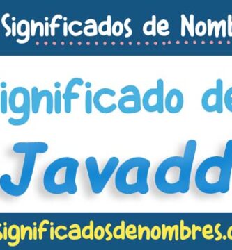 Significado de Javadd