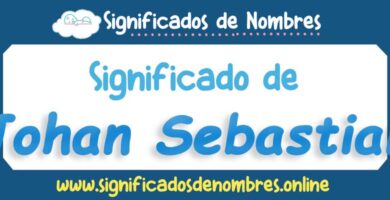 Significado de Johan Sebastian