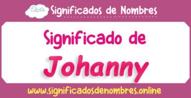 Significado de Johanny